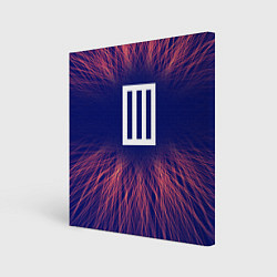 Картина квадратная Paramore red energy