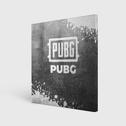 Картина квадратная PUBG - grey gradient