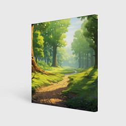 Картина квадратная Fabulous forest