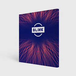 Картина квадратная Blackpink red energy