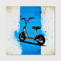 Холст квадратный Самокат с сиденьем, цвет: 3D-принт — фото 2