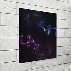 Холст квадратный Color black blue pink, цвет: 3D-принт — фото 2