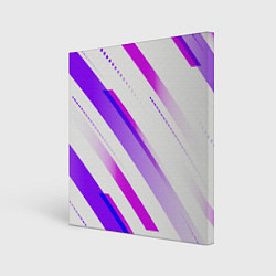 Картина квадратная Color white pink