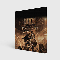 Картина квадратная Doom the dark ages