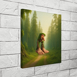 Холст квадратный Патапим мем, цвет: 3D-принт — фото 2