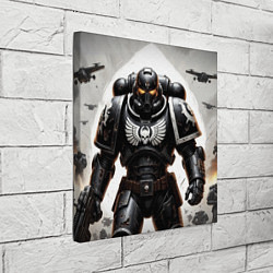Холст квадратный Warhammer 40k космодесант, цвет: 3D-принт — фото 2