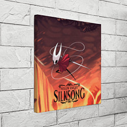 Холст квадратный Герой Hollow knight silksong, цвет: 3D-принт — фото 2