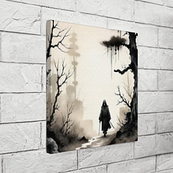 Холст квадратный Путник, цвет: 3D-принт — фото 2