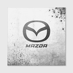 Холст квадратный Mazda - white gradient, цвет: 3D-принт — фото 2
