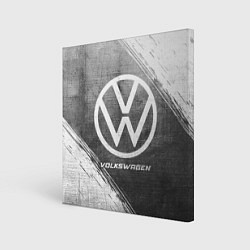 Картина квадратная Volkswagen - grey gradient