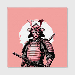 Холст квадратный Древний самурай, цвет: 3D-принт — фото 2