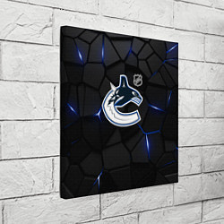 Холст квадратный Ванкувер Кэнакс - НХЛ хоккей, цвет: 3D-принт — фото 2