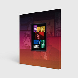 Холст квадратный Lazarus Art, цвет: 3D-принт