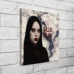 Холст квадратный Билли Айлиш в стиле готики, цвет: 3D-принт — фото 2