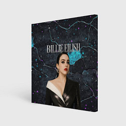 Картина квадратная Билли Айлиш в деловом костюме