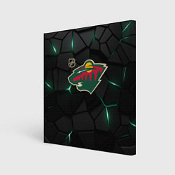 Картина квадратная Миннесота Уайлд - плиты с подсветкой