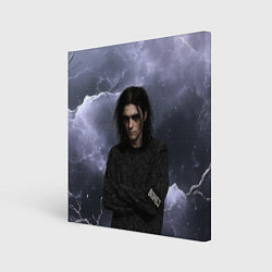 Картина квадратная Bones в образе психа