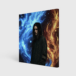 Картина квадратная Bones депрессивный стиль