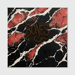 Холст квадратный Bones черви, цвет: 3D-принт — фото 2