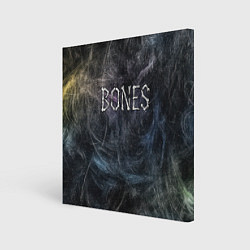 Картина квадратная Bones из костей