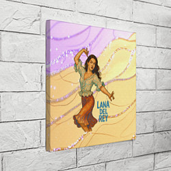 Холст квадратный Lana Del Rey танцует, цвет: 3D-принт — фото 2