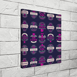 Холст квадратный Easter pink, цвет: 3D-принт — фото 2