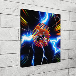 Холст квадратный Anime Demon Slayer Zenitsu, цвет: 3D-принт — фото 2