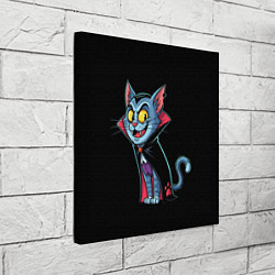 Холст квадратный Котодракула, цвет: 3D-принт — фото 2