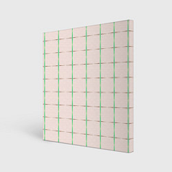 Картина квадратная Color white stripes