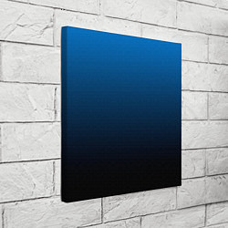 Холст квадратный Blue gradient, цвет: 3D-принт — фото 2