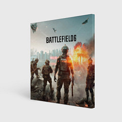 Картина квадратная Солдаты из Battlefield 6