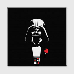Холст квадратный Дарт Вейдер - твой отец, цвет: 3D-принт — фото 2