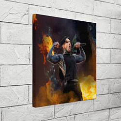 Холст квадратный Ronnie Radke, цвет: 3D-принт — фото 2