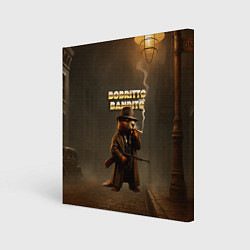 Картина квадратная Bobritto Bandito мем