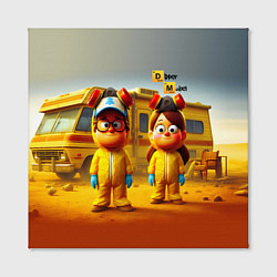 Холст квадратный Dipper and Mabel - Breaking bad soap opera, цвет: 3D-принт — фото 2