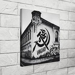 Холст квадратный Серп и молот - авангард, цвет: 3D-принт — фото 2