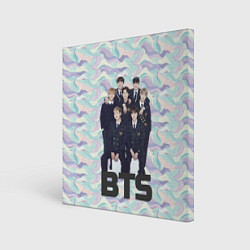 Картина квадратная BTS совместное фото