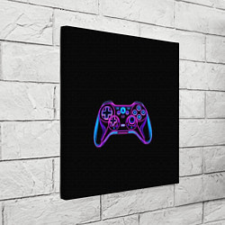 Холст квадратный Gamepad, цвет: 3D-принт — фото 2