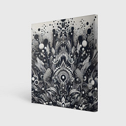 Картина квадратная Abstract pattern - graffiti