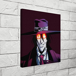 Холст квадратный Hellsing - Алукард, цвет: 3D-принт — фото 2