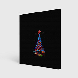 Картина квадратная New year