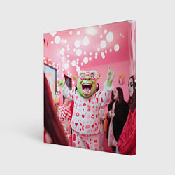 Картина квадратная Шрек пижамная вечеринка