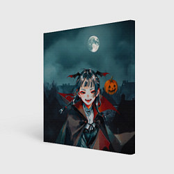 Картина квадратная Вампирша МаоМао - Монолог Фармацевта аниме Хэллоуи