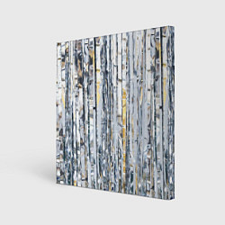 Картина квадратная Новогодний дождик