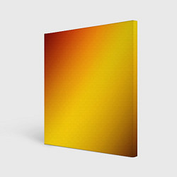 Картина квадратная Color yellow red gradient