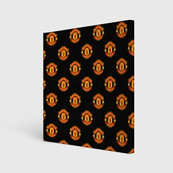 Картина квадратная Manchester United Pattern