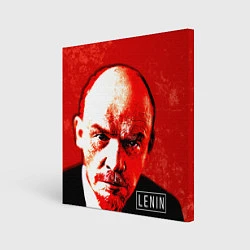 Картина квадратная Red Lenin