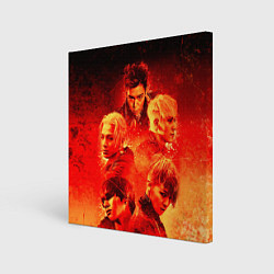 Картина квадратная Big Bang: Flame Boys