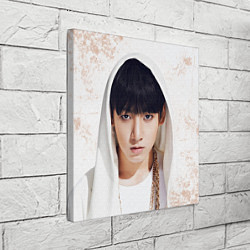 Холст квадратный Jeon Jung Kook, цвет: 3D-принт — фото 2