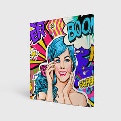 Картина квадратная Pop art